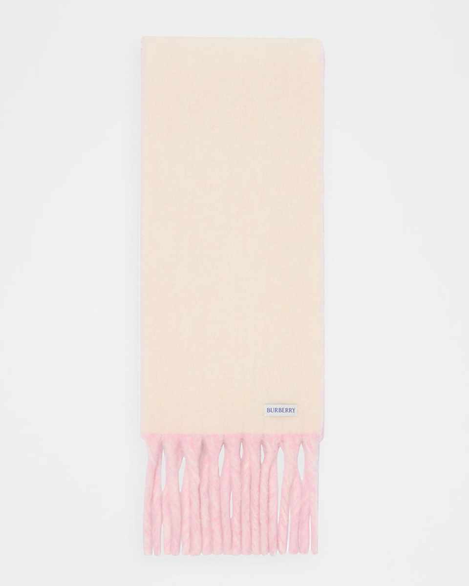 Jacquard Logo Alpaca Wool-Blend Scarf